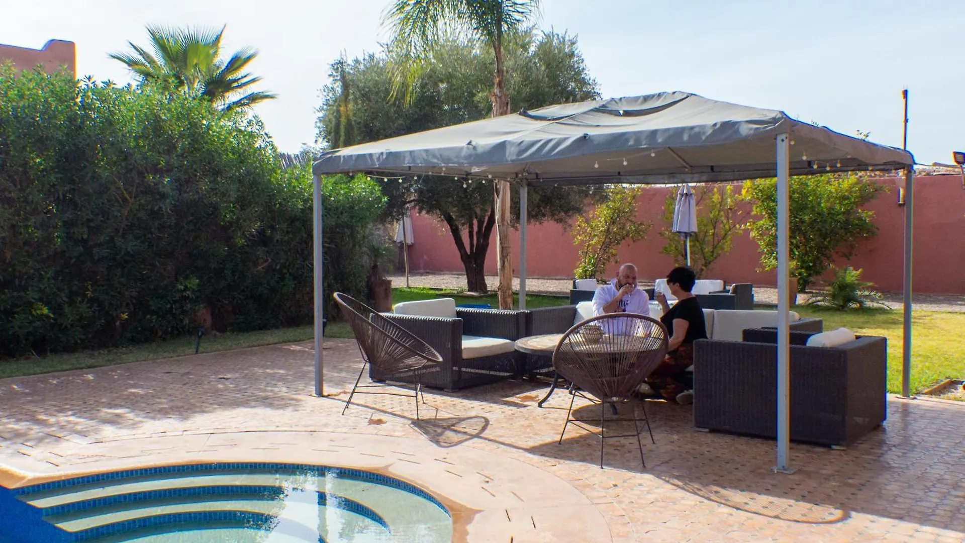 Villa Msholidays 3 Palmiers Privatisee Piscine Marrakech Marrakesh