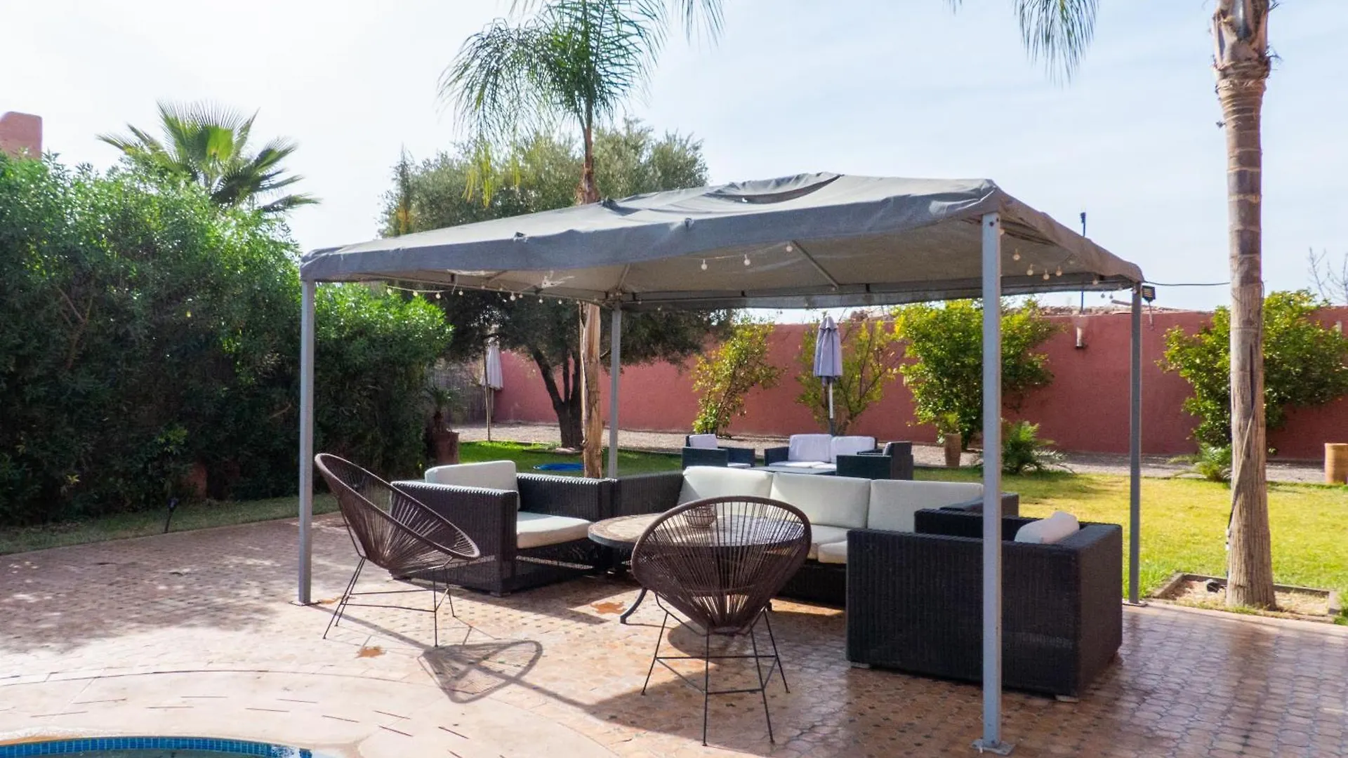 Villa Msholidays 3 Palmiers Privatisee Piscine Marrakech Marrakesh