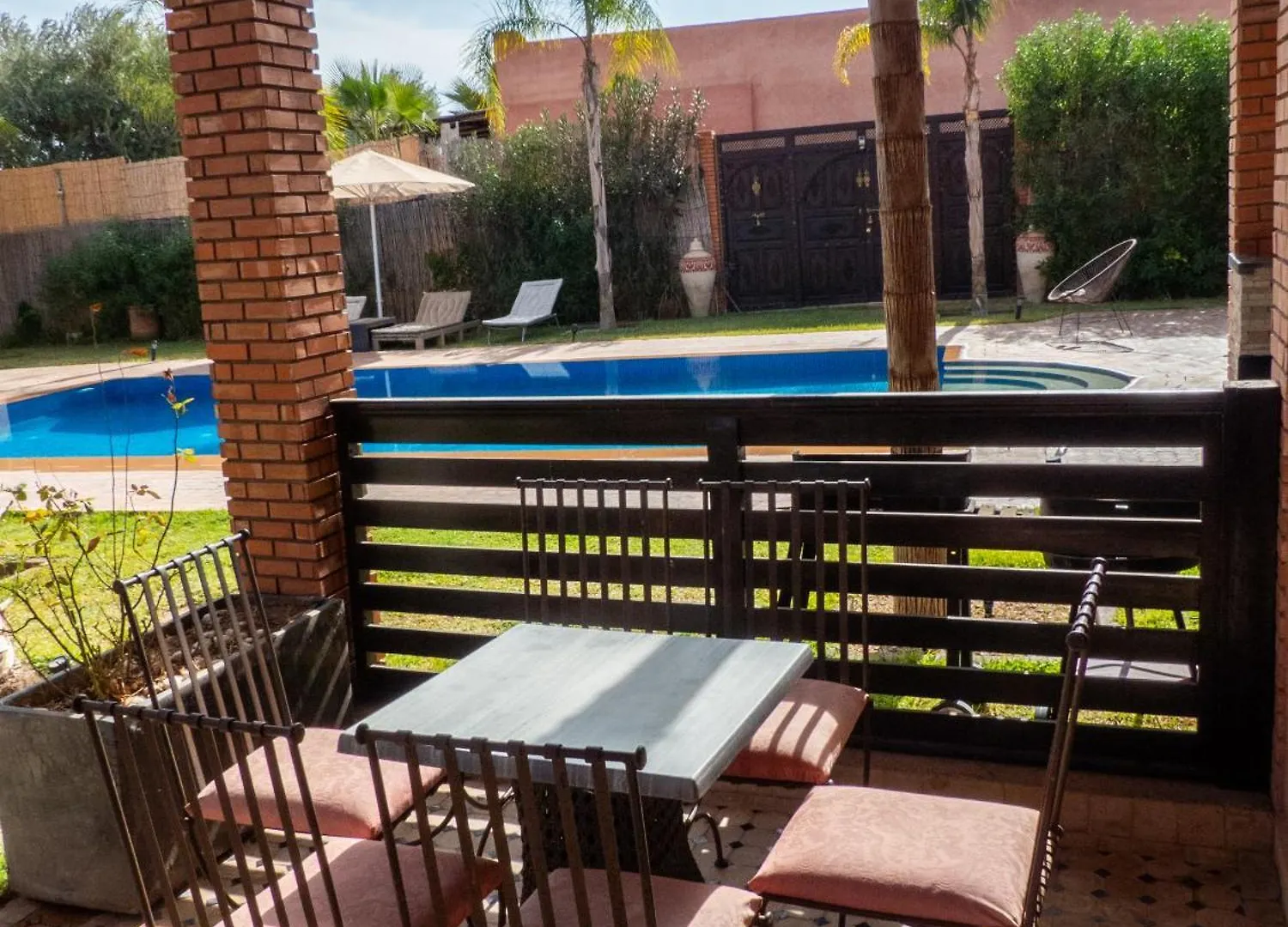Villa Msholidays 3 Palmiers Privatisee Piscine Marrakech Marrakesh