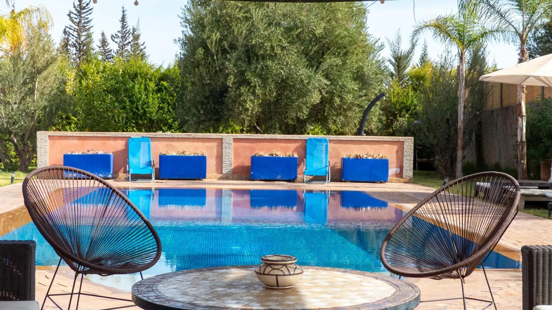 Villa Msholidays 3 Palmiers Privatisee Piscine Marrakech Marrakesh Morocco